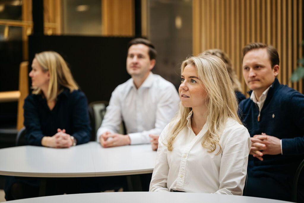 Kursdeltakere hos Metier