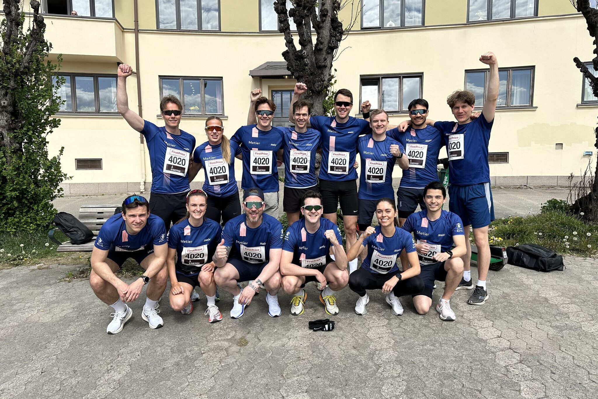 Metier sport og fritid på Holmenkollstafetten